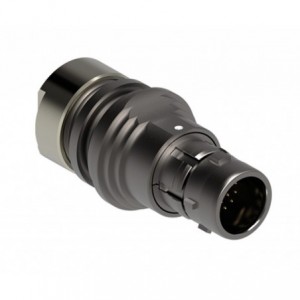 Circular Connector Plug Brass 10W Solder Terminals UP01L07 F010S BK1 Z2ZB
