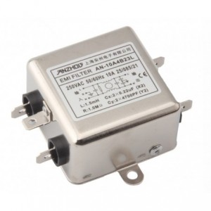 EMI/EMC Cassis Mount Filter 10A 250VAC AN-10A4B23L