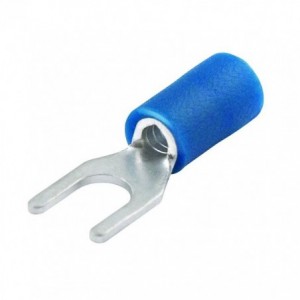 TERMINAL PRE-INS FORK BLUE 5.3mm - DEBULK SV 2-5S