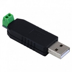 USB 2.0 Plug - RS485 MINI Converter With Screw Terminals 2 Wire PZPJ-48S