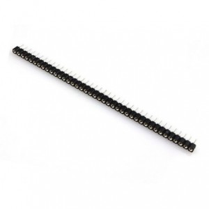 SOCKET SIL STRIP 40W 2.54mm CLAW GRIP - 400/BAG MFHE-30140SSO07401