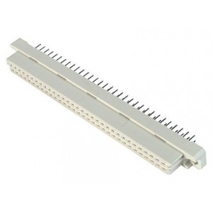 SOCKET 64W AB/ab PCB-SOLDER STR DIN41612 D6F64ST1C