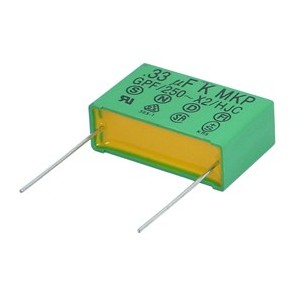 POLYPROPYLENE FILM CAPACITOR 220nF 250VAC P22 MKP0.22UF250VACKP22