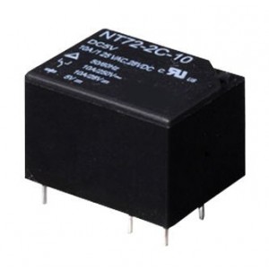 Pcb Mount Relay Spdt 10A 12VDC Rect 5P (LZ12) NT72C-S10-DC12V-045