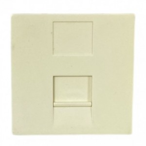 Shutter Face Plate RJ45 8P8C 8W8PSFP2