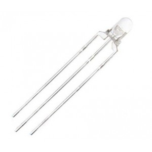 LED 3mm BI-RD/GR RND C-C 60D TBA
