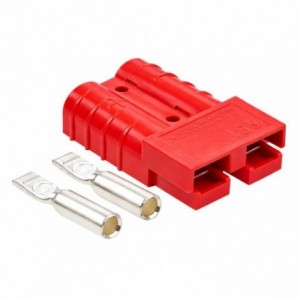 PLUG HOUSING CONNECTOR 2W 50A 600V 16mm2 KIT AP-50-RED