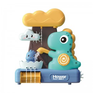 Dinosaur Wall Mounted Waterfall Bath Toy for Kids