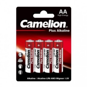 R6/AA Battery 1.5V 4/PACK- Alkaline Plus LR6-BP4