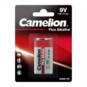 PP39VBATTERY 580mAh SUPER ALKALINE 1/PACK 6LR61-BP1