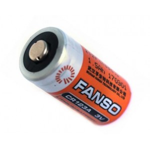 LiTHIUM HI TOP BATTERY 3V 1.5A 16x34mm CR123A-FANSO