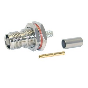 TNC-SOCKET BULKHEAD CRIMP TYPE 5.6mm M5755L