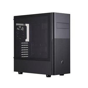 Cooler Master MasterBox CM695 ATX Case with Tempered Glass Left Side Panel- Built-In 5.2” Optical Disc Drive and 2X 120mm (Front) + 1X 120mm (Rear) Pre-Installed Fans – Black Colour