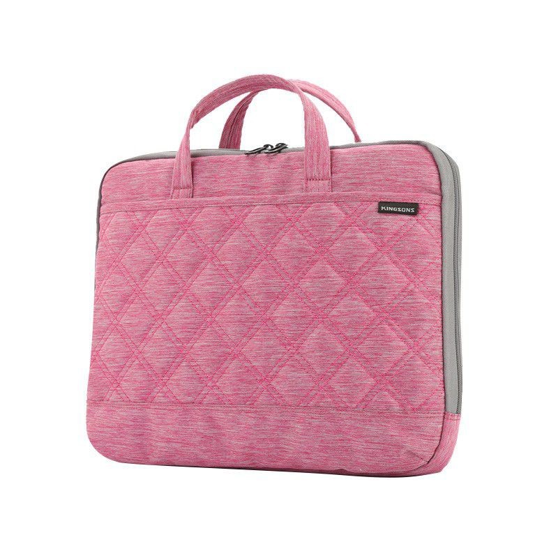 Kingsons  K8927W-PK  Trace Series 15.6" Ladies Shoulder Bag-Pink