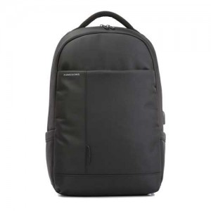 Kingsons   K9007W-BK  Charged Series 15.6″ Backpack with USB Port - Black