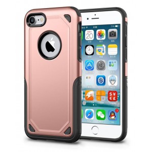 Tuff-Luv   J15_94  Rugged ShockProof Cover for Apple iPhone 7 & 8 - Rose Gold