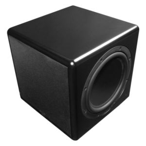 TruAudio Compact Series 10" Powered Subwoofer- Dual Passive Radiators- 250W