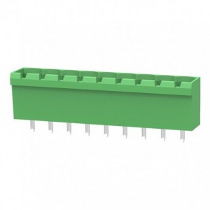 Header Str PCB-MNT Connector 09-PIN C P5.08 2EDGVC-5.08-09P-14-100Z(H)