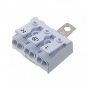 Terminal Block With Earth Tab 3W 10.0 Spring DG238-10.0-03P-19-06Z(H)