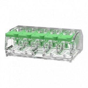 SPRING LOADED SPLICING TERMINAL CONNECTOR 5P 6mm2 DGBSC-SG01/6-05P（17-00ZH)