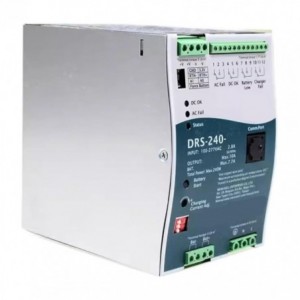Power Supply D/R I220 O24V 10A W/UPS Function DRS-240-24