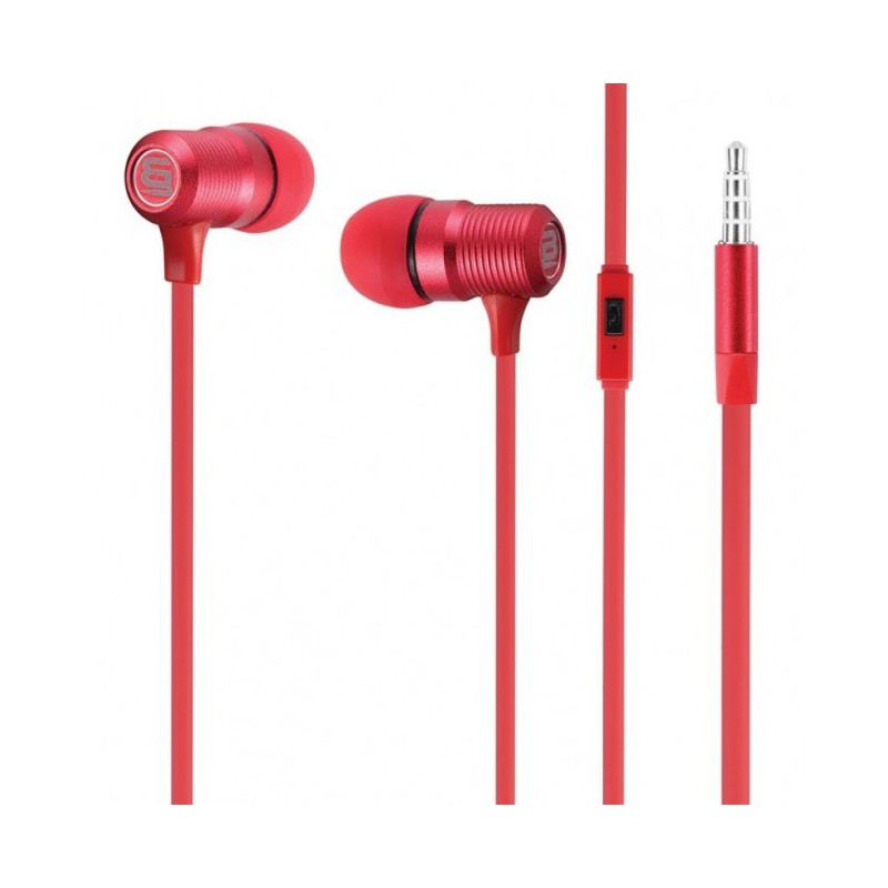 Bounce  BO-1006-RD  Beat Series Red Earphones