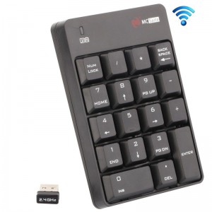 Tuff-Luv  B4_63W  Mini Numeric KeyPad - Wireless - Black