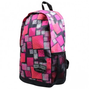 Volkano  VK-7000-PK   Two Squared Series Backpack - Pink