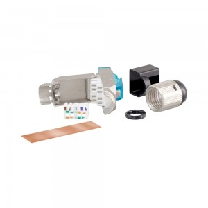 CAT8 Shielded Field Plug