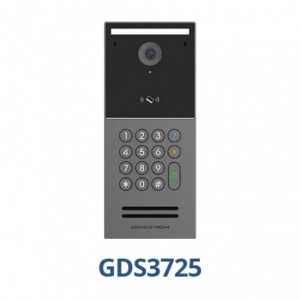 Grandstream SIP Doorphone intercom with 4MP video camera- IK10- RFID- Keypad