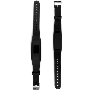 Tuff-Luv  C9_70  Garmin Vivofit 3 Silicone Wrist Watch Strap - Black