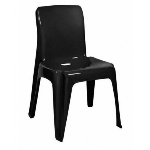 Contour Dezi Heavy Duty Chair Rececled Black