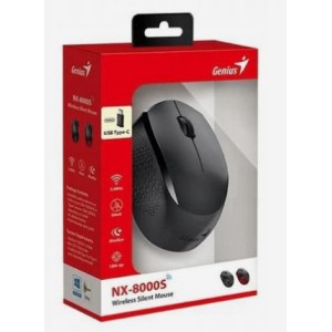 Genius Mm USB Wl Op NX-8000S Bk TYPE-C