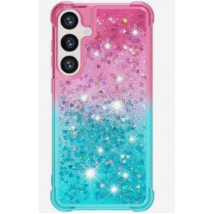 Tuff-Luv Glitter Bomb Bling Case for the Samsung Galaxy S24 - Pink/Blue (5056560416794)