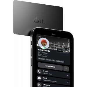 dot. Card - Digital Business Card - Tap Compatible with iPhone &amp; Android