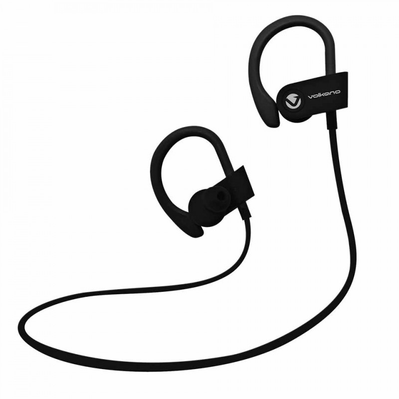 Volkano  VK-1008-BK  Race Series Bluetooth Sport Earphones - Black
