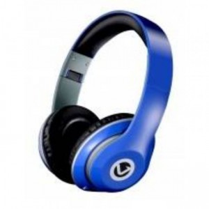 Volkano  VK-20000-BL  Rhythm Series Over Ear Blue Headphones