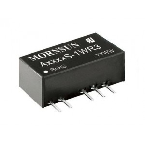 DC-DC Converter Sil I5V O+/-15V A0515S-1WR3