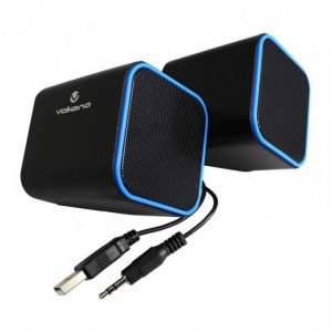 Volkano  VB-702-BLUE  Diamond Series Blue USB Speakers