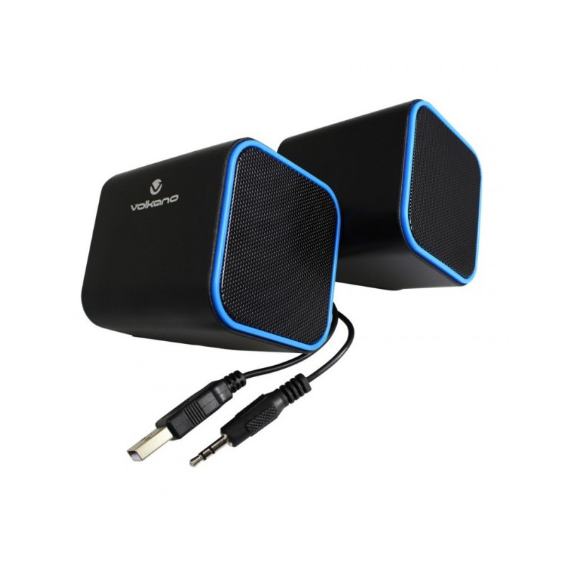 Volkano  VB-702-BLUE  Diamond Series Blue USB Speakers
