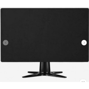 Tuff-Luv Anti-Static Lycra Stretch Monitor Dust Cover  27" Monitors - Black- 1 Year Warranty (5056560416855)