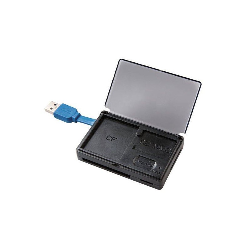 Volkano  VK-20012-BK  Reader Series Black USB 3.0 Card Reader