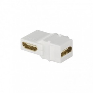 LinkQnet 90-Degree HDMI Female-to-Female Snapin Coupler