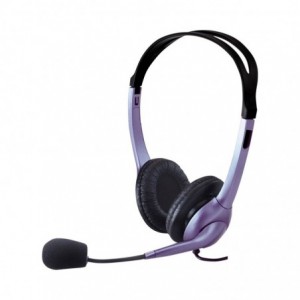 Genius HS-04S Stereo Headset with Noise-Cancelling Microphone