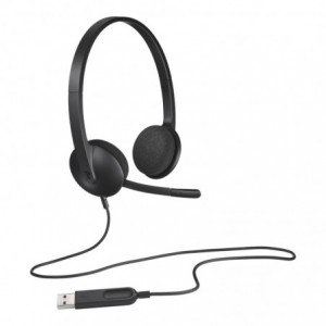 Logitech H340 USB Computer Headset With Noise Canc
