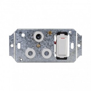 Decorduct SKT001 3-Pin SA Socket with Switch