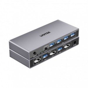 Unitek USB3.0 DP Kvm Switch USB 4PORT 8K(V1310A)..