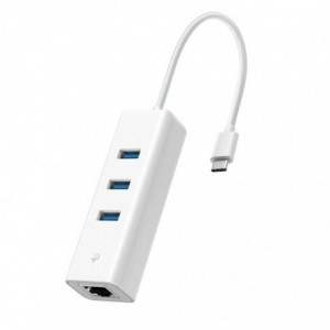 TP-Link UE330C USB Type-C 3-Port Hub &amp; Gigabit Ethernet Adapter