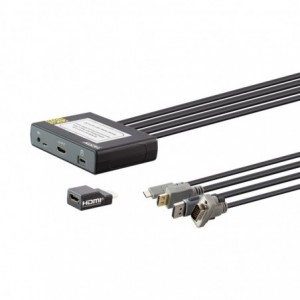 4K HDMI- DP-TYPE-C-VGA To HDMI Converter