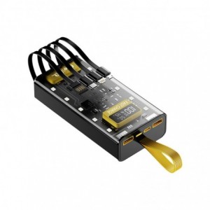 LinkQnet Power TPB746 20-000mAh Power Bank with Built-In Cables